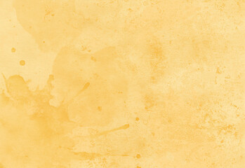 Warm golden parchment texture background with subtle vintage watercolor stains and soft grunge marks, ideal for invitations, branding, graphic design, and creative layouts