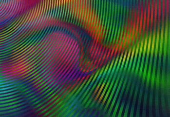 Abstract vibrant color waves and diagonal neon stripes weave a dynamic, multicolored texture ideal for backgrounds, digital art, branding visuals, and modern design projects.