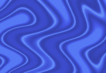 Close-up abstract background with fluid blue wave patterns and satin-like curves, creating a tranquil modern texture for technology, design, branding and presentations