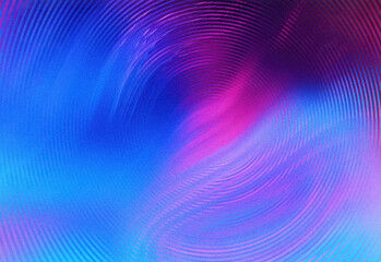Abstract circular ripple gradient background featuring vibrant blue and magenta tones with soft textures and smooth color transitions, ideal for creative design and branding