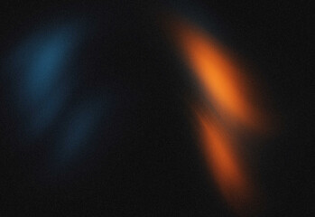 Abstract neon light streaks in blue and orange across a dark textured background, capturing dynamic motion and futuristic energy for design, branding, and technology visuals