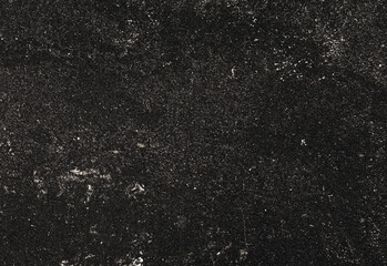 Abstract dark night sky texture featuring dense scattering of tiny white stars and subtle grainy noise across a deep black canvas, ideal for space themed designs and backgrounds