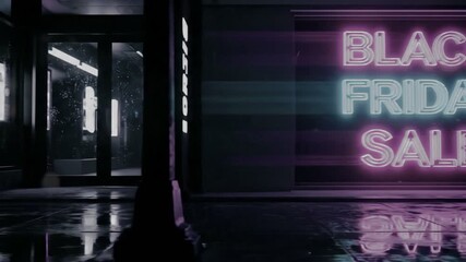 Innovative digital signage solutions featuring neon typography for impactful advertising, branding, and retail engagement with high visibility and design dynamics