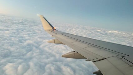 Obraz premium Aerial View of the clouds