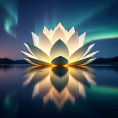 flower, lotus, vector, design, decoration, floral, illustration, nature, art, blossom, lily, pattern, summer, plant, leaf, sun, petal, symbol, orange, water, beauty, spring, light, icon