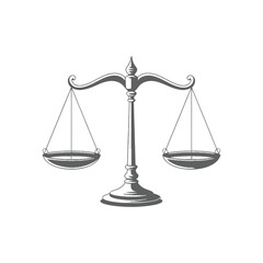 A balanced scale of justice symbolizes fairness and equality.