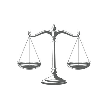 A balanced scale of justice symbolizes fairness and equality.