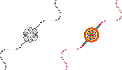Rakhi vector