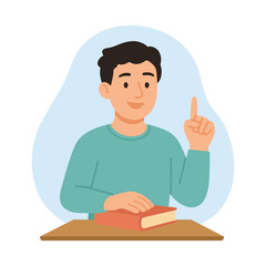 International Day of Education Student Learning Illustration