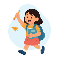 International Day of Education Student Learning Illustration