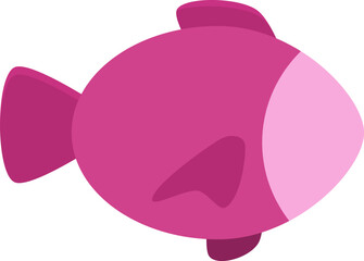Cute cartoon fish illustration