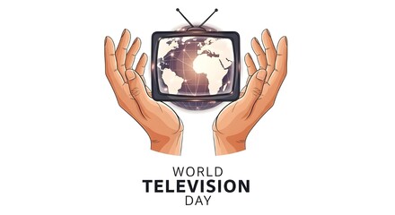world television day global communication concept