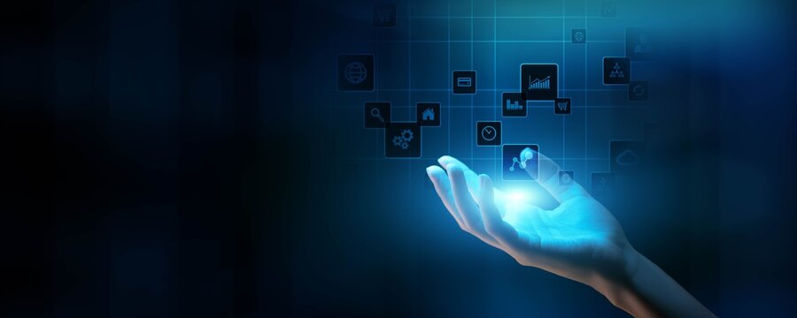 Digital Network Integration and Smart Technology Solutions. - Powered by Adobe