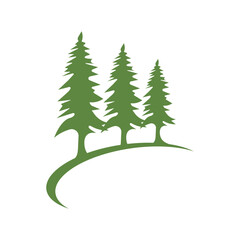  pine tree logo design