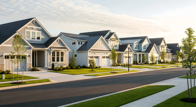 Stunning modern homes in a desirable neighborhood offering tranquil suburban living. Neighborhood House| Blueprint House| Moving House| Painter House| Dream House