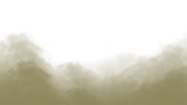 Golden dust and dirt sandstorm isolated on transparent background. Blowing particle burst, smoky cloud, dusty swirl effect. PNG texture element - Powered by Adobe