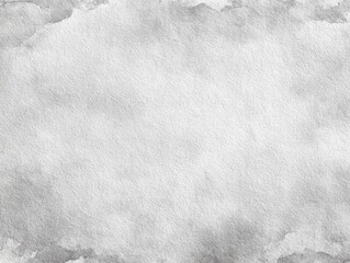 Gray watercolor wash on textured paper creates a soft, blurred border effect