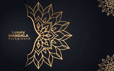 Creative mandala-shaped circular design with a flower for tattoos, henna, mehndi, and decoration. 
Hand-drawn illustration with an outline doodle.