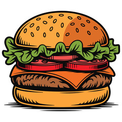 burger vector design.