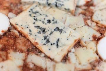 fromage sur la pizza