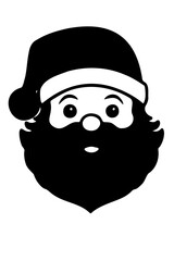 vector illustration of a cartoon face