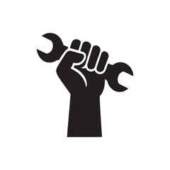 Industrial Icons: Unity & Strength in Silhouette.

