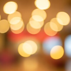 Abstract Bokeh Lights - A Dreamy, Out-of-Focus Background.