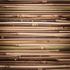 Bamboo Wall - A Natural and Textured Background.
