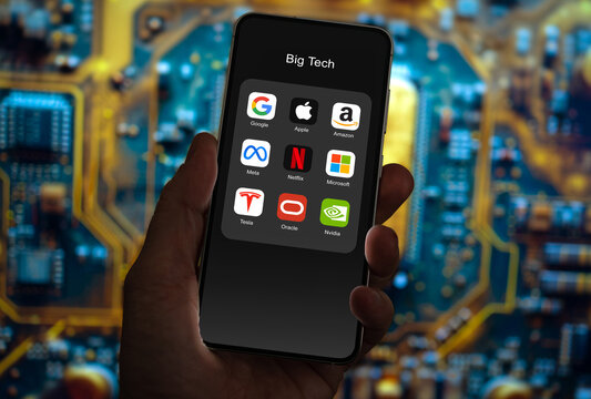 Big Tech companies also called the Magnificent Seven