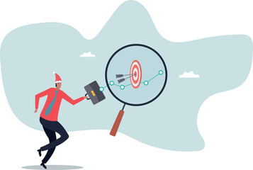 Marketing target audience research, business analysis to increase sale, target group or focused customer .about a man and his life.