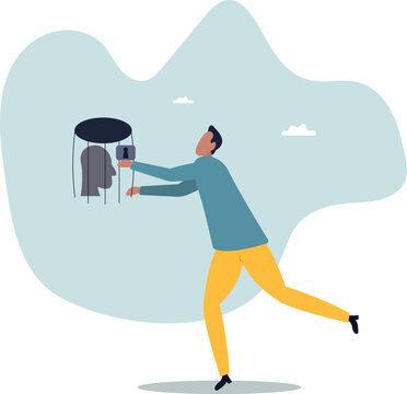 Fixed mindset, negative emotion refuse to learn anything new, fearful or mental lock, suppression or aversion disorder.about a man and his life.