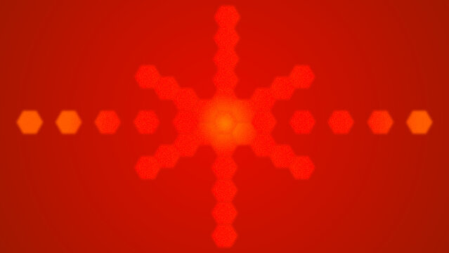 Abstract Red Star Design: A captivating and vibrant red star pattern, radiating outward from a central point, forming an eye-catching design. 