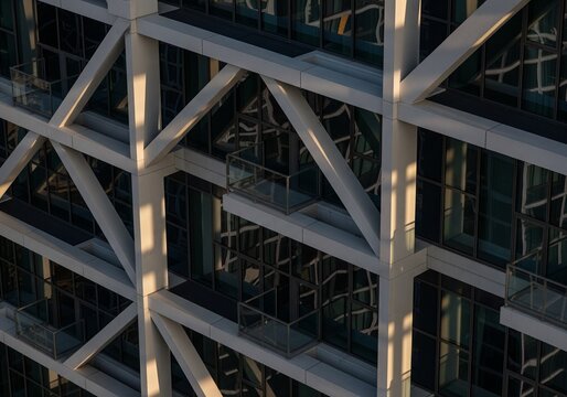  Abstract patterns from building facades