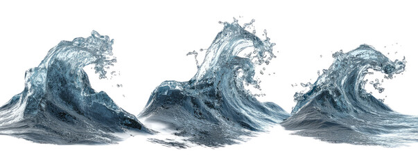 Powerful ocean waves crashing (7)