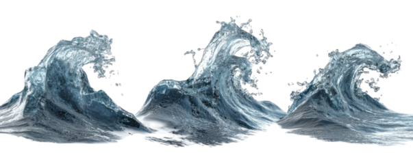 Powerful ocean waves crashing (7)