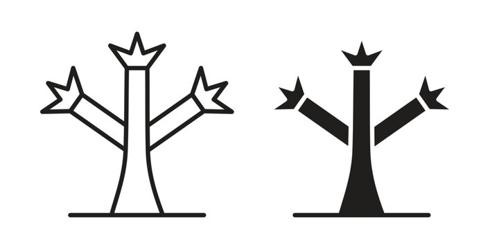 Joshua tree icon in simple modern vector format. EPS icon pack