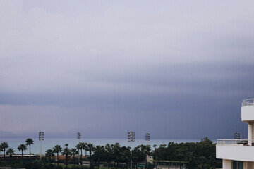 Fototapeta premium beach holiday, sunset at the sea, sea, beach