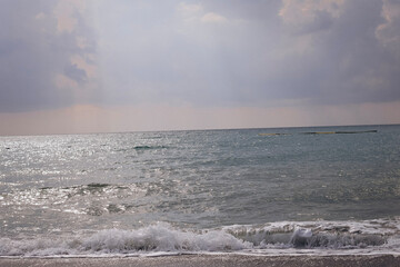 beach holiday, sunset at the sea, sea, beach