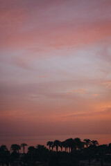 beach holiday, sunset at the sea, sea, beach