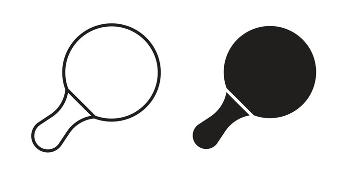 Ping pong icon in simple modern vector format. EPS icon pack