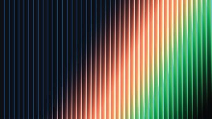 Luminous vertical lines with rainbow gradient abstract texture