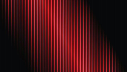Dynamic glowing red vertical lines abstract pattern backdrop