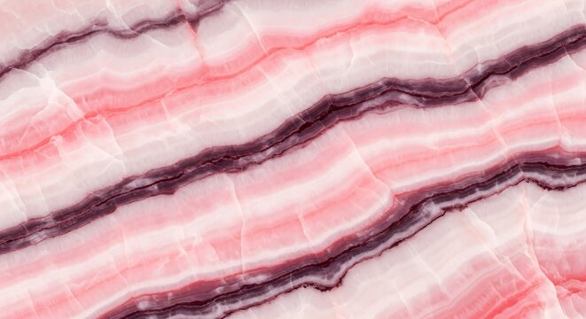 Pink marble texture with delicate purple veins. A natural stone banner-style background for luxury designs, elegant surfaces, or wallpapers. Modern abstract pattern featuring clean copy space.
 - Powered by Adobe