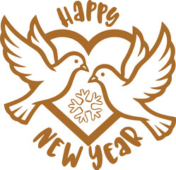 dove of peace new year