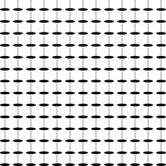 black and white seamless pattern circle dot element fabric pattern vector illustration 