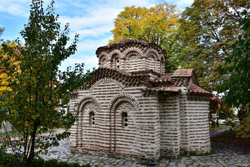 church of St.Nicholas in town Sapareva Banya in Bulgaria