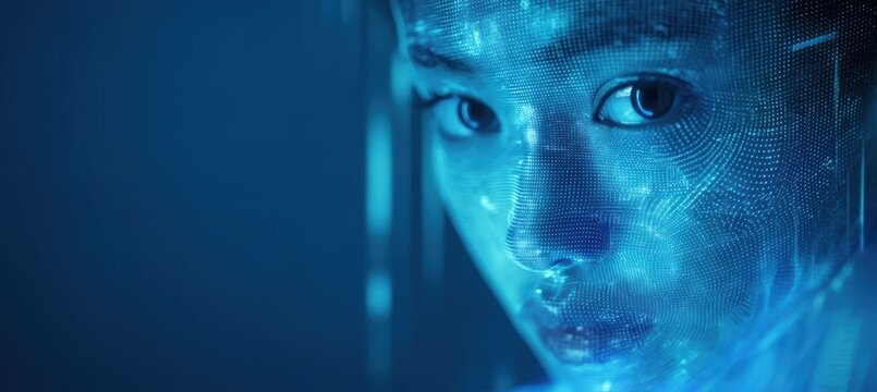 AI verifies digital identity through facial recognition technology