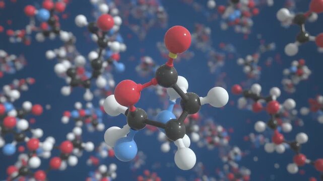 Glowing molecular structure floating in dark space intricate connections and bonds forming a futuristic science concept chemistry technology or digital visualization of molecules - Powered by Adobe