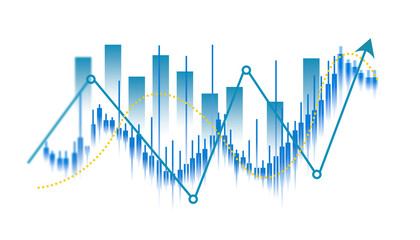 stock market chart graph trading data analysis investment