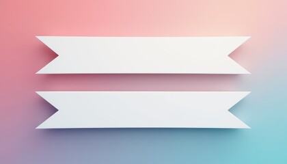 Fototapeta premium Minimal Gradient Background with Large Copy Space